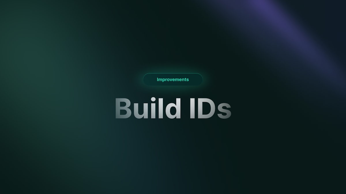 Build IDs